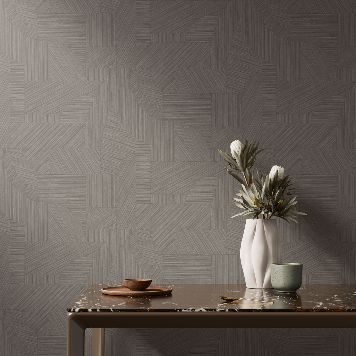 Обои Loymina Terra Marquetry TER1 009/1 10,05×1 фото в интерьере